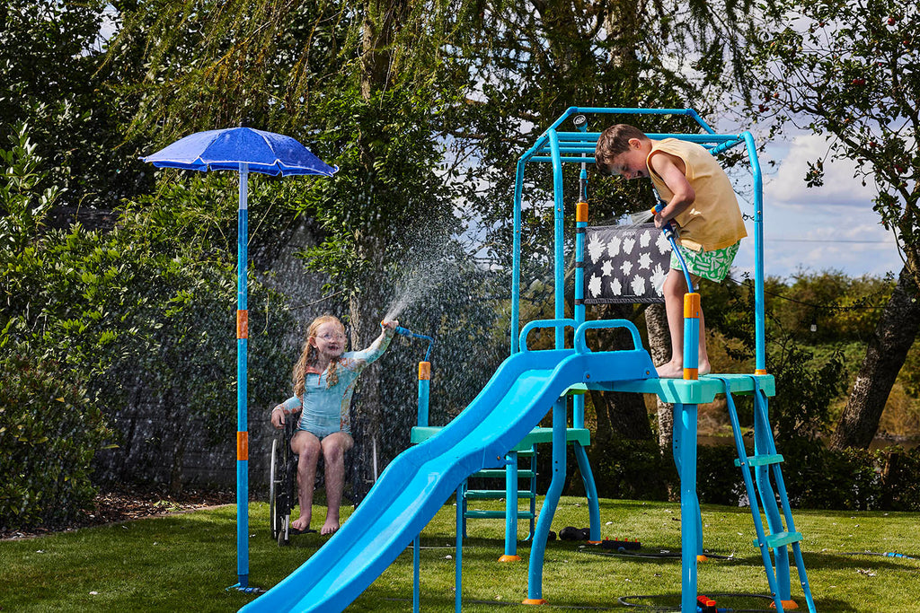 Plum Water Park Water Blaster Course