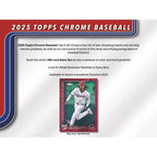 2025 Topps Chrome Baseball Mega Box