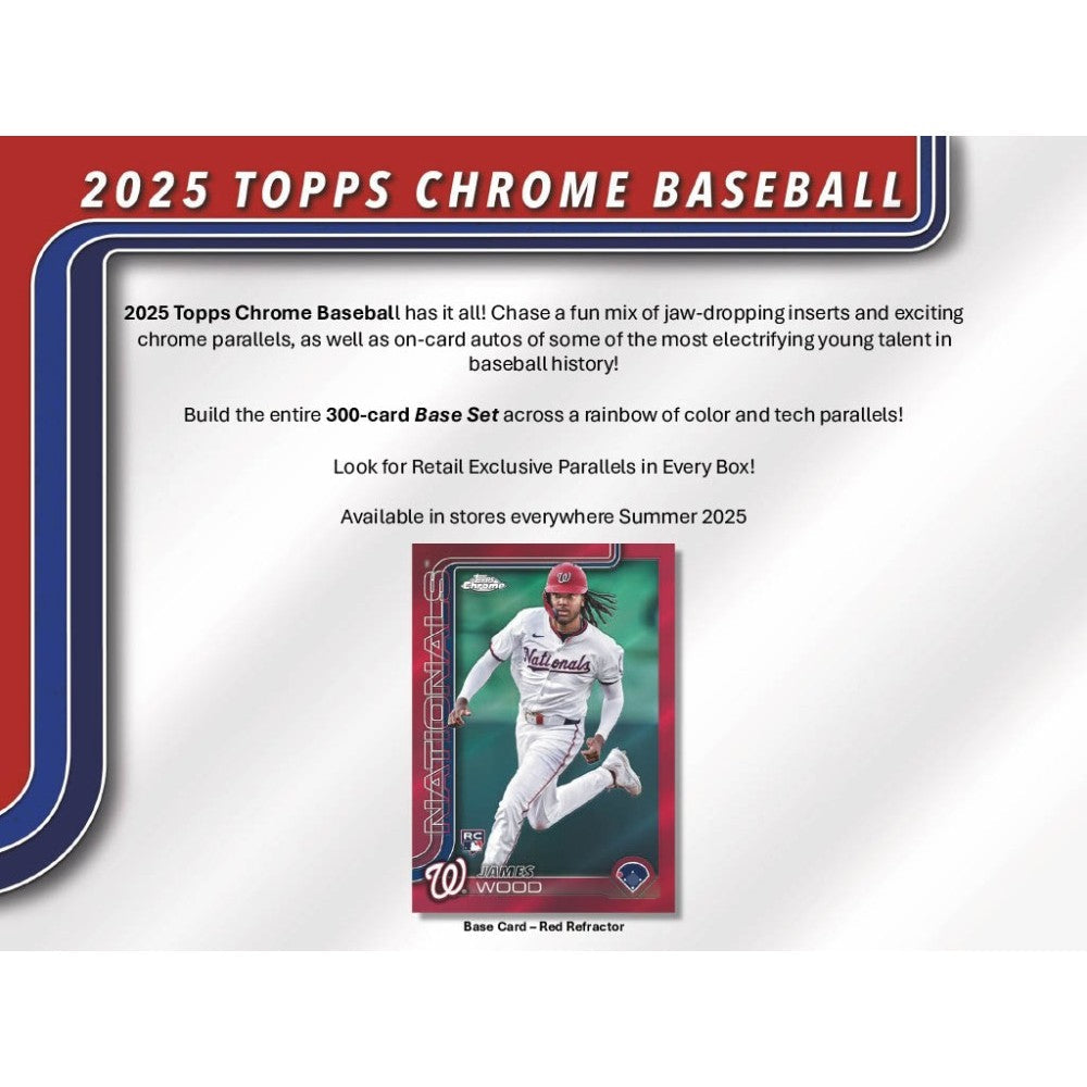 2025 Topps Chrome Baseball Mega Box