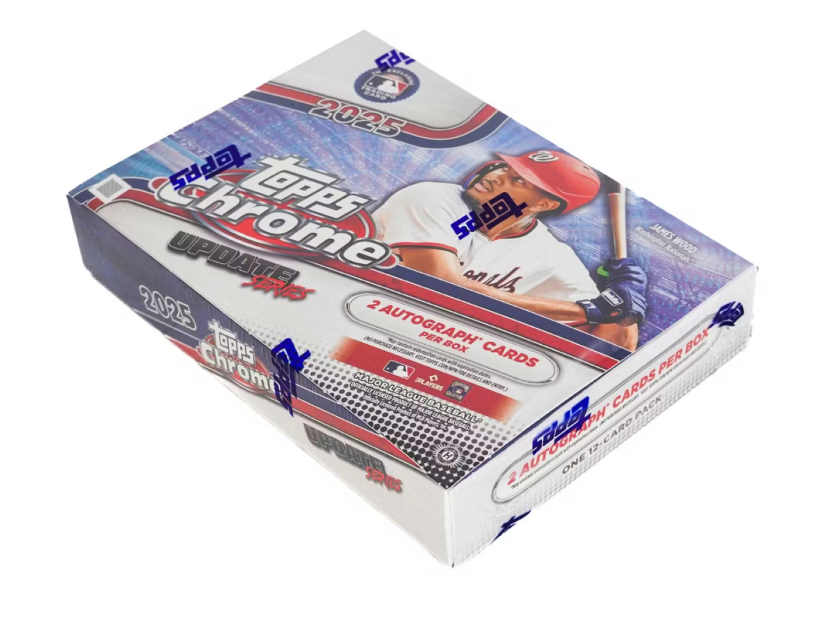 2025 Topps Chrome Update Baseball Breakers Delight Box