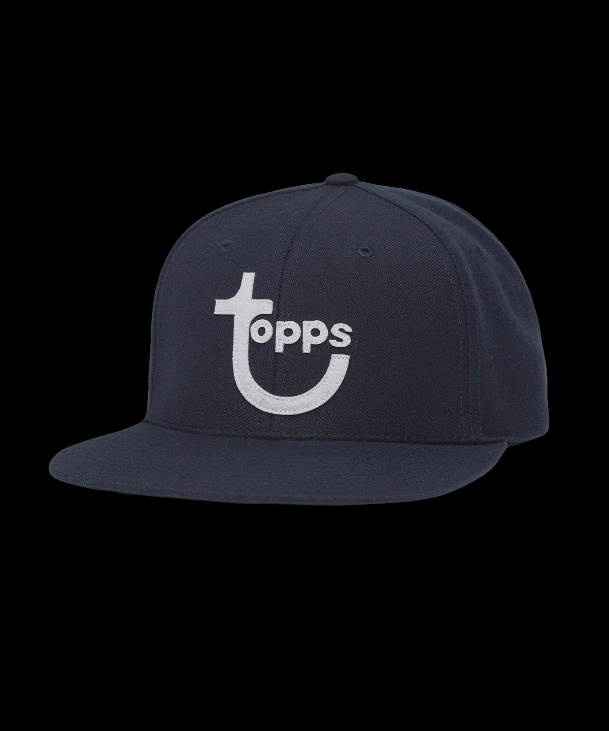 Topps Navy Wool Snapback Hat