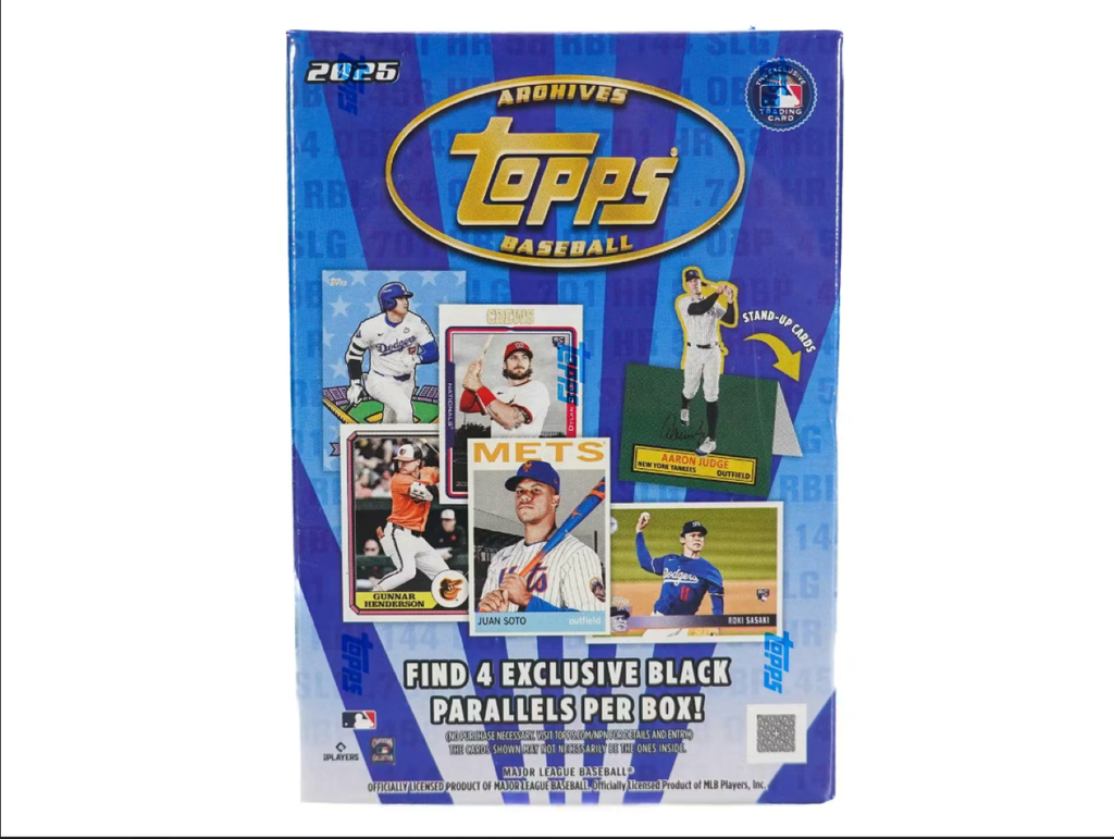 2025 Topps Archives Baseball Blaster Box