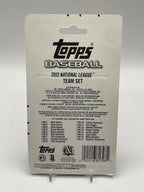 2012 Topps Baseball National League Team Set