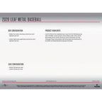2026 Leaf Metal Baseball Hobby Box