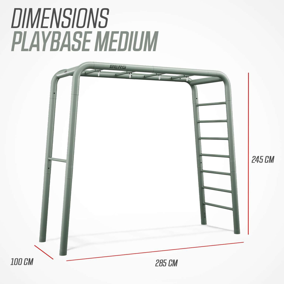 BERG PlayBase Medium Green Ultimate set