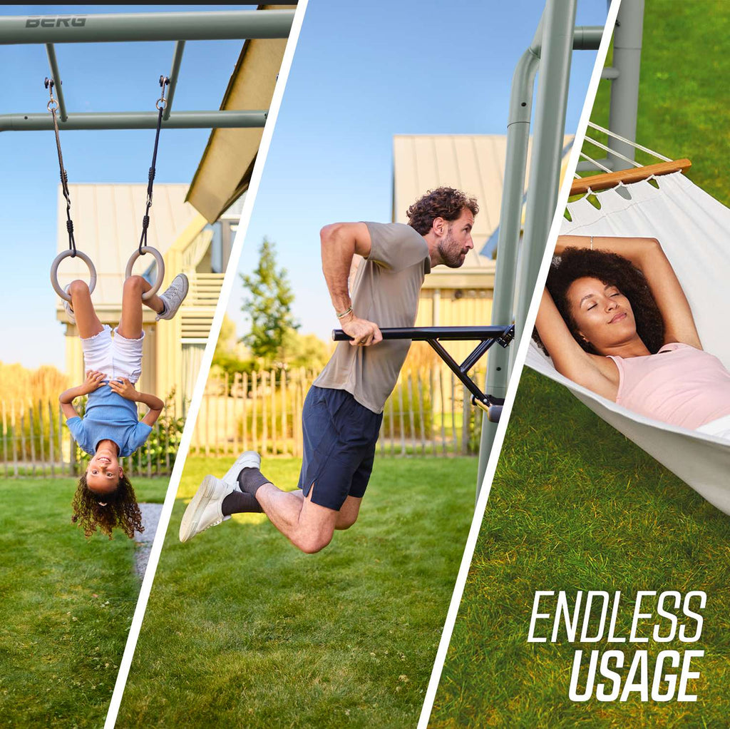 BERG PlayBase Extra Large Green Active Set