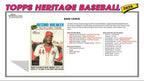 2026 Topps Heritage Baseball Blaster Box