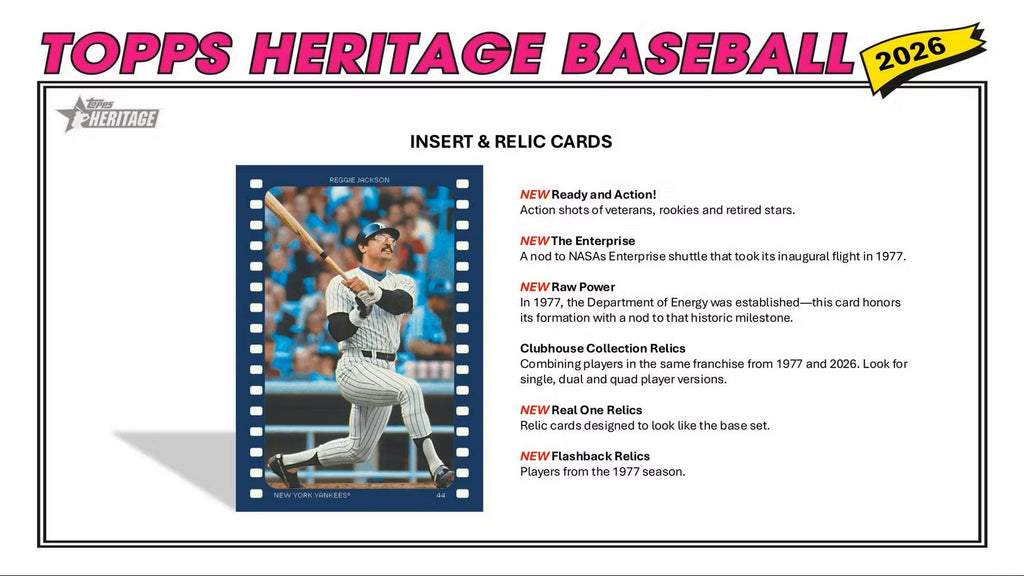 2026 Topps Heritage Baseball Blaster Box