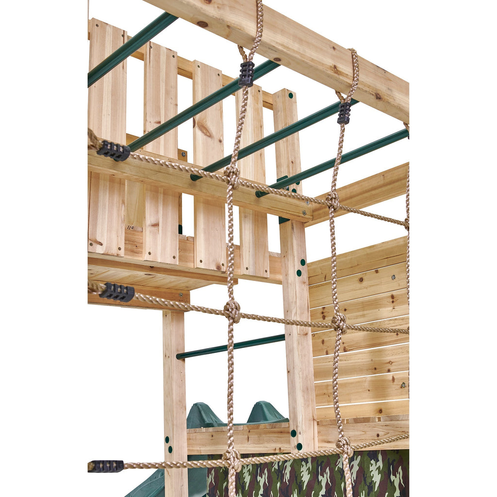 Plum Climbing Cube XL Wooden Play Centre with Swing Arm