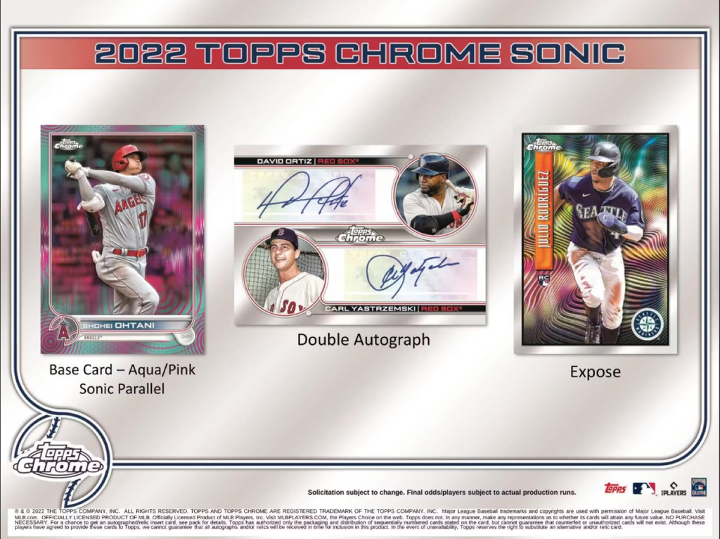 2022 Topps Chrome Sonic Baseball Hobby LITE Box