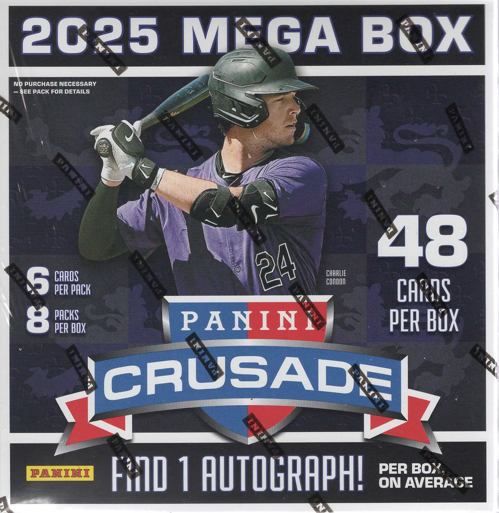 2025 Panini Boys of Summer Crusade Baseball Mega Box