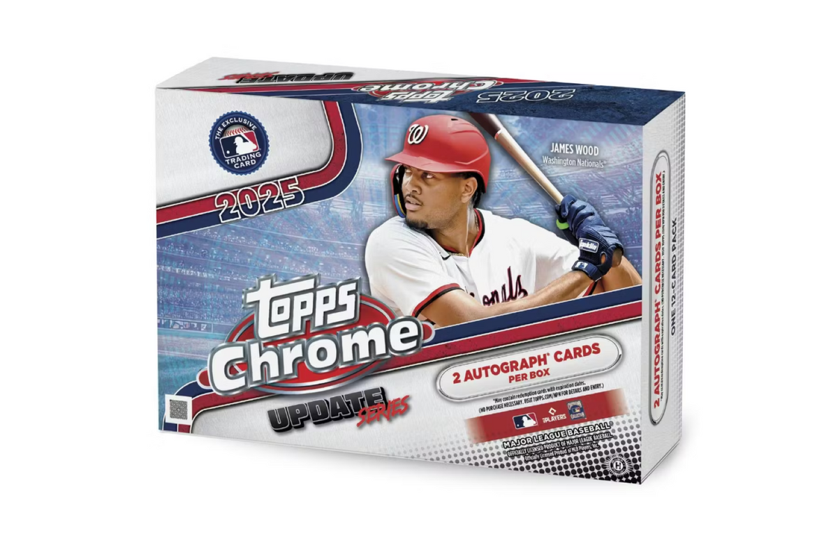 2025 Topps Chrome Update Baseball Breakers Delight Box