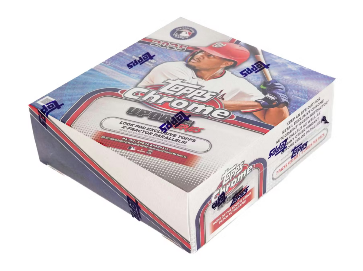 2025 Topps Chrome Update Baseball Mega Box