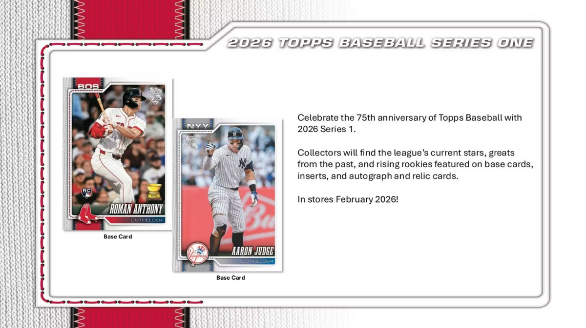 2026 Topps Series 1 Baseball Super Box