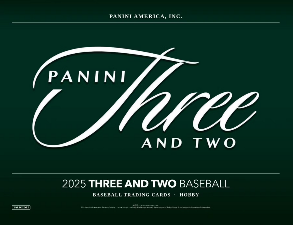 2025 Panini Three & Two Baseball Hobby Box