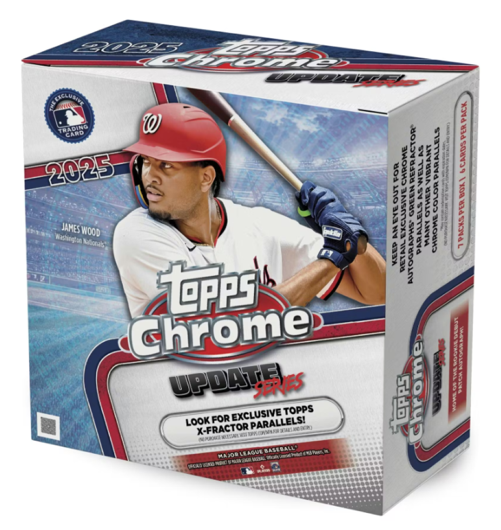 2025 Topps Chrome Update Baseball Mega Box