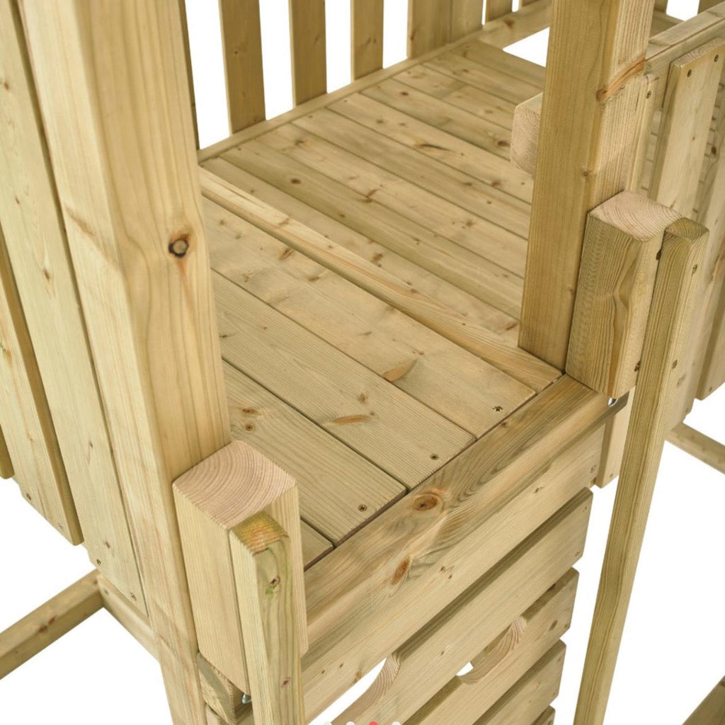 TP Kingswood Normandy Wooden Climbing Frame & Slide