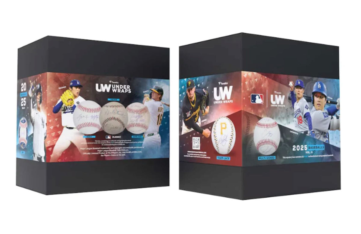2025 Underwraps Autographed Baseball Mystery Box
