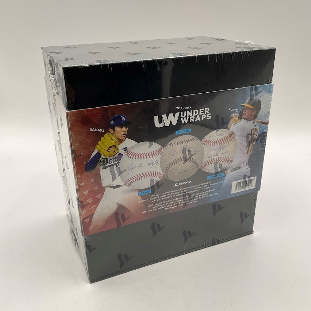 2025 Underwraps Autographed Baseball Mystery Box