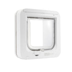 SureFlap Microchip Cat Flap – White Selective Entry Cat Door