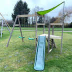Plum Barbary Wooden Playcentre Swing and Slide