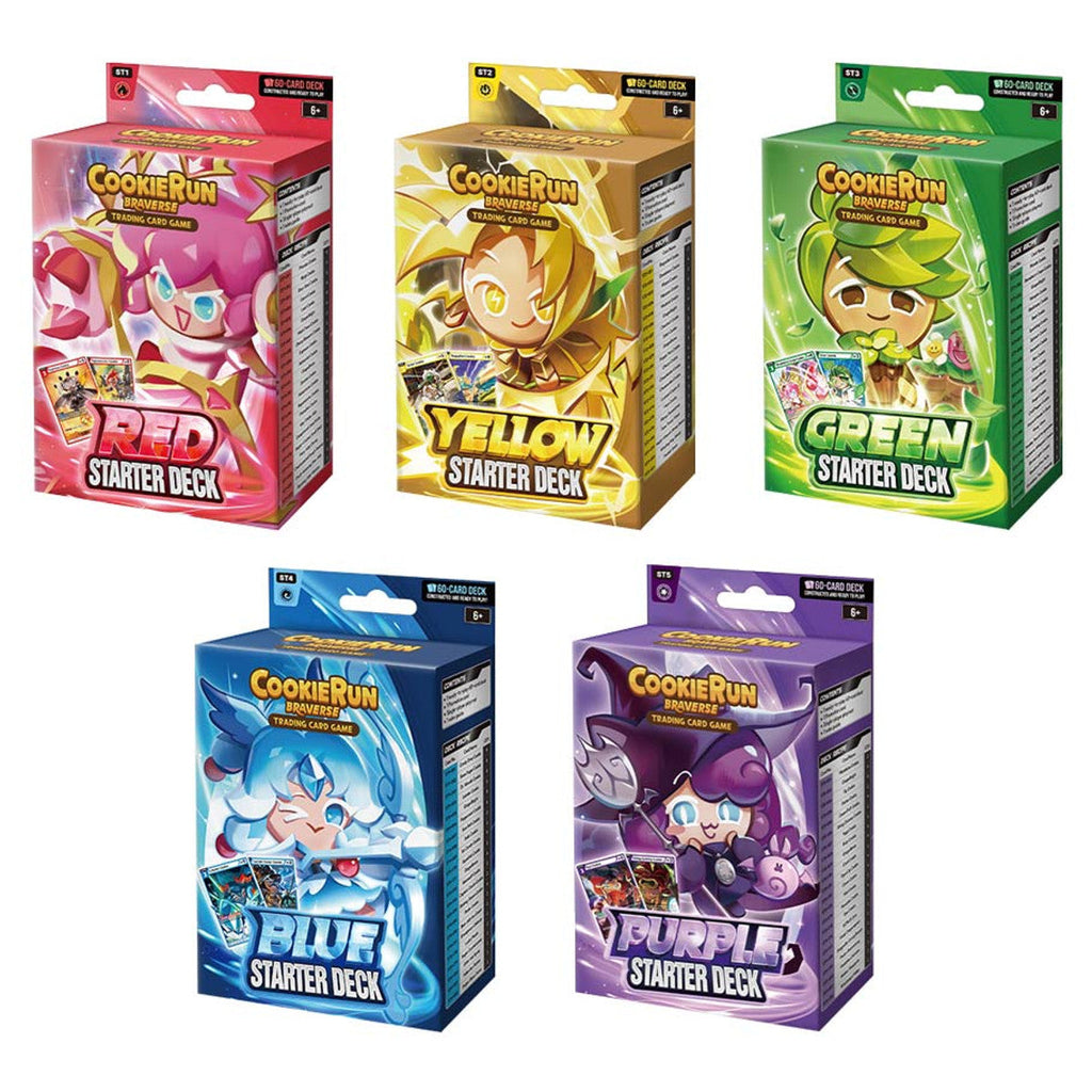 CookieRun TCG: Starter Deck Assortment