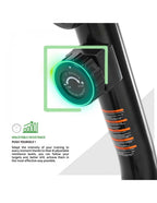 Recumbent Magnetic Exercise Bike with 8 Resistance Levels