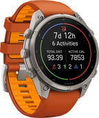 Garmin Fenix 9 Pro inReach 47mm Multisport Watch - Orange