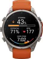 Garmin Fenix 9 Pro inReach 47mm Multisport Watch - Orange