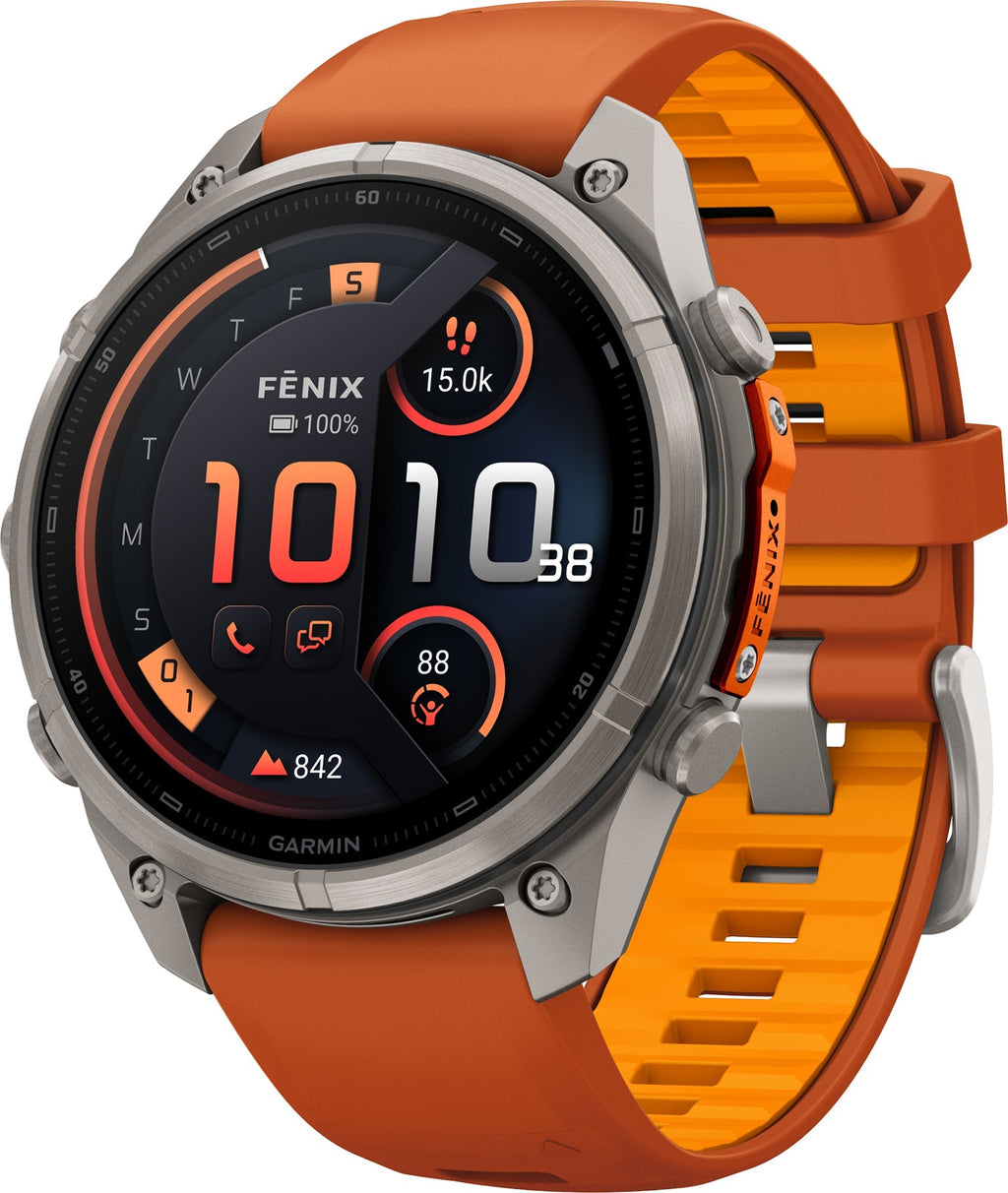 Garmin Fenix 9 Pro inReach 51mm Multisport Watch - Orange