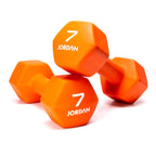 JORDAN® Neoprene Studio Hex Dumbbells