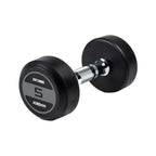 JORDAN Rubber Dumbbells - Grey