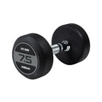 JORDAN Rubber Dumbbells - Grey