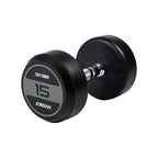 JORDAN Rubber Dumbbells - Grey