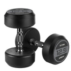JORDAN Rubber Dumbbells - Grey