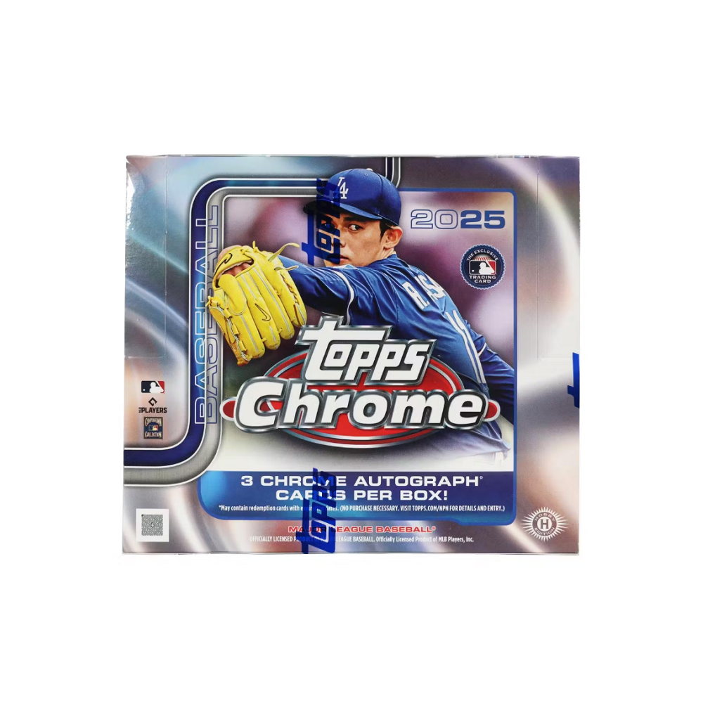 2025 Topps Chrome Baseball Jumbo Box