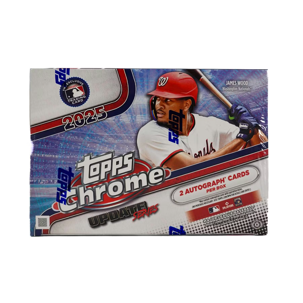 2025 Topps Chrome Update Baseball Breakers Delight Box