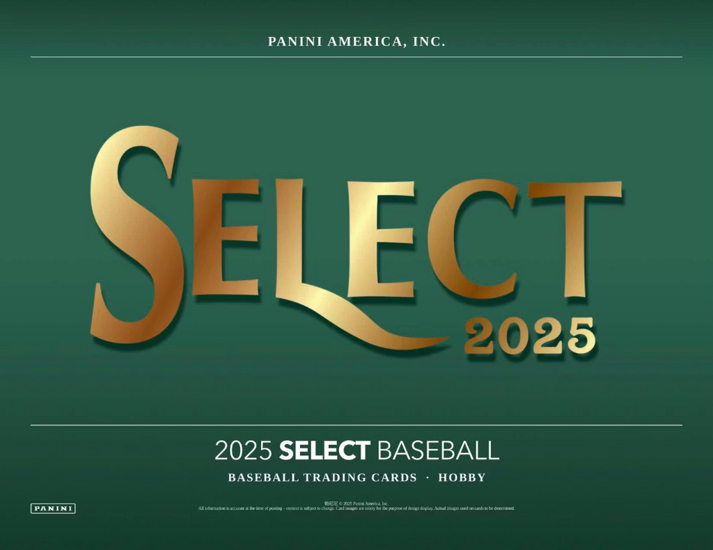 2025 Panini Select Baseball Hobby Box
