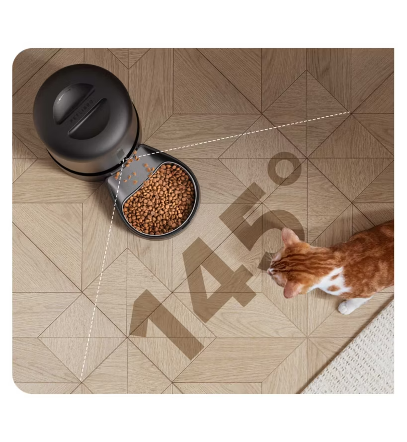 PETLIBRO Granary 5L Smart Camera Automatic Pet Feeder – Black