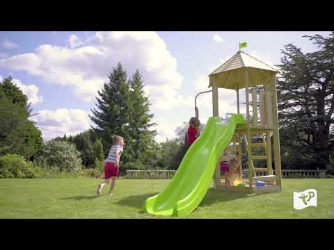 tp Castlewood Tower Wooden Climbing Frame