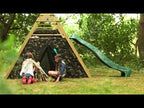 Plum Climbing Pyramid Wooden Play Centre