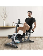 Recumbent Magnetic Exercise Bike – 8kg Flywheel