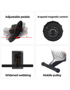 Magnetic Rowing Machine with Vertical Storage