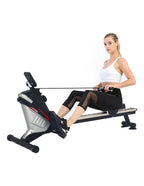 Magnetic Rowing Machine with Vertical Storage