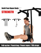 Wall Mounted Pull Up Bar for Upper Body Training