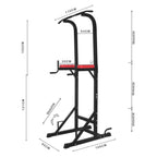 Multi Function Power Tower with Roman Chair Station