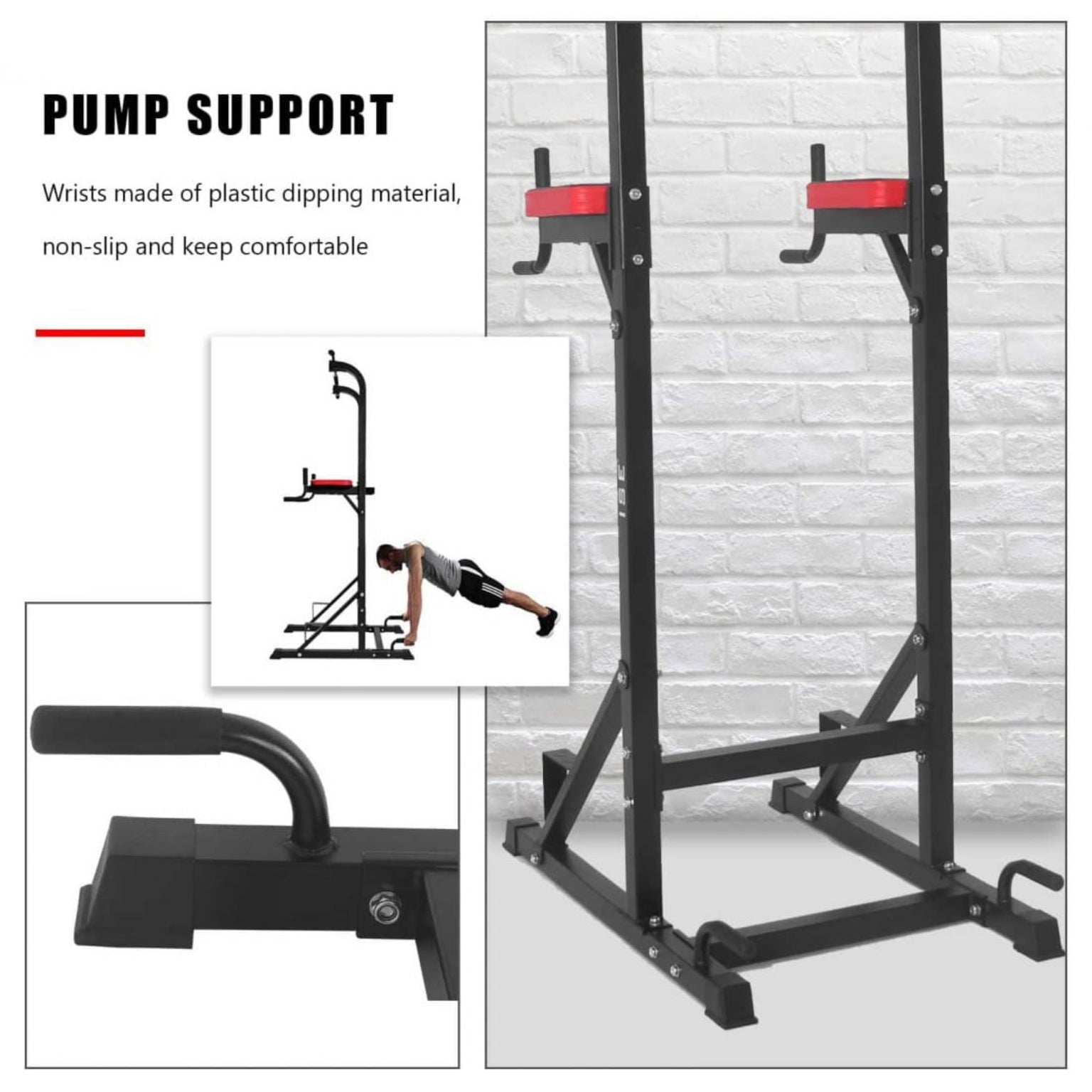 Multi Function Power Tower with Roman Chair Station