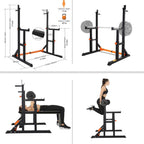 Heavy Duty Power Rack with Parallel Squat Bars