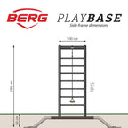 BERG PlayBase Extra Large Green Play Set