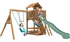 Playtime Spring Hill Wooden Climbing Frame